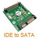 MMC SD SDHC Cards to SATA Hard Disk Converter Adapter  
