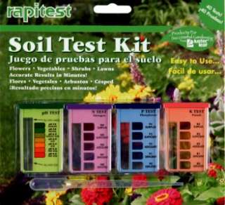 rapitest soil test kit ph npk garden tester  