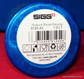 FOR OVER 100 YEARS, SIGG HAS UTILIZED SWISS PRECISION TO DESIGN AND 
