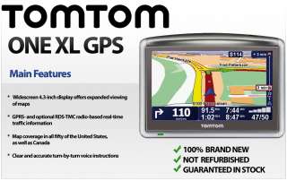 Tomtom ONE XL GPS Widescreen Bluetooth Portable GPS NEW 636926016551 