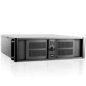   iStarUSA D 300AS Black 3U Rackmounted Server Case Electronics