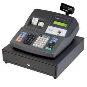  Sharp XE A42S Thermal Dual Role Cash Register Office 