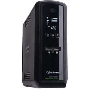 New   CyberPower CP1500PFCLCD UPS 1500VA 900W PFC compatible Pure sine 