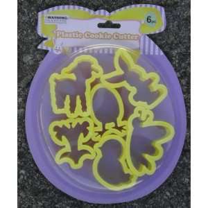  6 Easter Cookie Cutters   Bunny   Lamb   Chick   Flower 