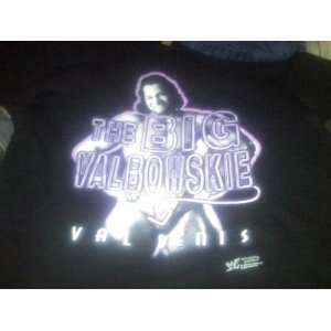  WWF WWE Large Black T Shirt Val Venis Big Valbowskie WCW 