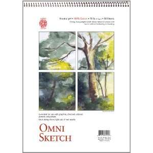  Pentalic Omni Sketch Pad, 9 Inch by 12 Inch Arts, Crafts 