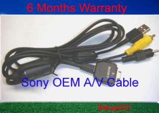 NEW SONY USB/AV VMC MD1 CABLE DSC TX1 WX1 T700 T77 GOOD  