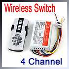Channel Digital Wireless Remote Control Power Switch 