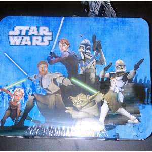  Star Wars Tin Lunch Case with Popcorn Toys & Games
