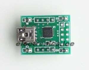 USB to RS232 TTL CP2102 Module + usb cable + fly wire  