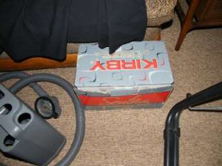 KIRBY SENTRIA VACUUM CLEANER WITH ATTACHMENTS SHAMPOO ATTACHMENT W 