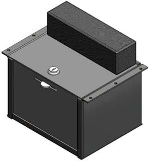   lockbox6 6 internal storage box with locking lid for your troy console
