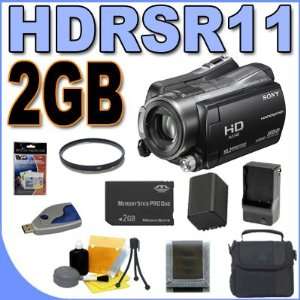  Sony HDR SR11 60GB Hard Drive 12x Optical Zoom HD Camcorder 