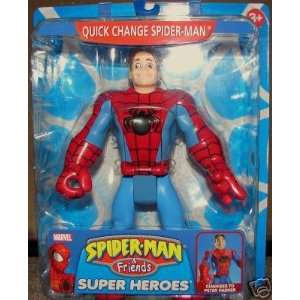  Spider Man and Friends 6 Quick Change Spider Man Toys & Games