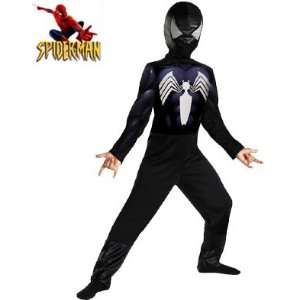  Black Suited Spiderman   Size Child M(7 8) Toys & Games