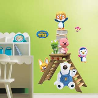 Pororo Friends Nursery Wall Decal Removable Accent Decor Stickers #322 