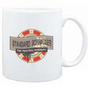  Mug White  Standard Schnauzer THE INVASION CONTINUES 