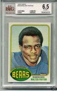1976 Topps WALTER PAYTON #148 Rookie BVG/BGS 6.5 CHICAGO BEAR RC 
