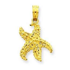  14k Starfish Pendant Jewelry