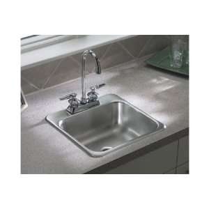 Sterling B153 2 Entertainment Sink 15 x 15 x 5 1/2 Stainless Steel