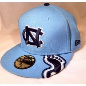  NEW ERA 59FIFTY HAT CAP NORTH CAROLINA TAR HEELS HATS CAPS 