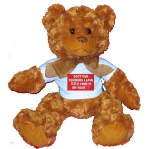  SHELTIES LEAVE PAW PRINTS ON YOUR HEART Plush Teddy Bear 