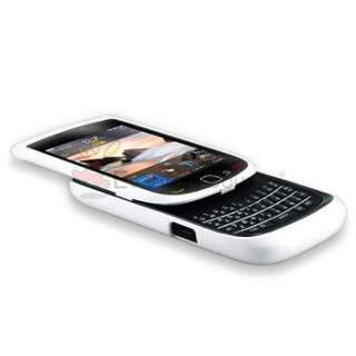 For Blackberry 9810 Privacy Guard+5 Rubber Hard Case  