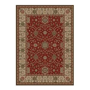 Concord Global Rugs Mooresville Collection Arts & Crafts Red Rectangle 
