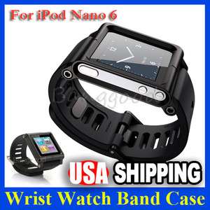 Aluminum Multi touch Watch Band Wrist Strap Bracelet Case for iPod 
