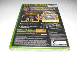 Street Fighter Anniversary MINT SEALED XBOX BRAND NEW  