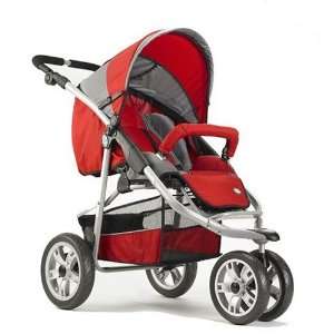 Zooper Disco Red Three wheeled All terrain stroller   Everyday Line