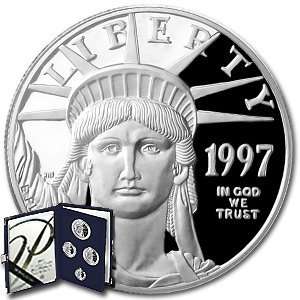   Coin Proof Platinum American Eagle Set (w/Box & CoA) Toys & Games