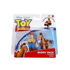  Toy Story Figures Buddy Pack Hero Woody & Bullseye Mattel 