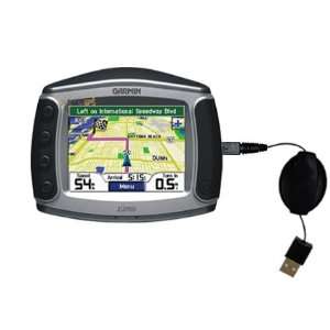  Retractable USB Cable for the Garmin Zumo 550 with Power 