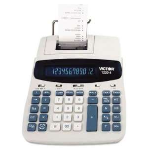  Victor 1220 4 Two Color Tax Key Printing Calculator 