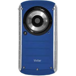  Vivitar DVR 690HD Waterproof Digital Camcorder (Blue 