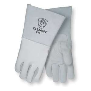  TILLMAN 750M Glove,Welders,Pearl,Elkskin,M,Pr