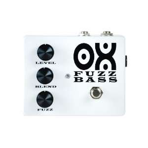  OXFUZZ Bass FX Pedal White Musical Instruments