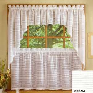  Simplicity Semi Sheer Tailored Valance