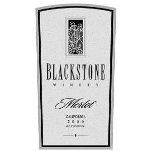  Blackstone Winery Merlot California 2009 1.5 L Grocery 