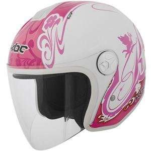  KBC Womens OFS Helmet   X Small/Pink/White Automotive