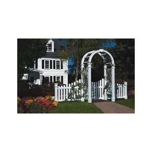  COTTAGE PICKET GATE WHITE 